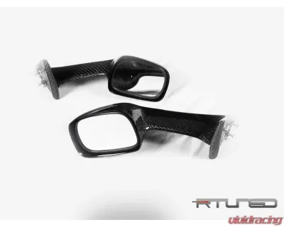 R-Tuned Carbon Fiber GT Wing Mirrors LHD Ferrari 360 99-04 - RTFE004GTML