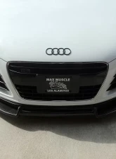 R-Tuned Carbon Fiber OEM Style Front Lip V2 Audi R8 06-14                                     - RTAU001FL2 - Image 2
