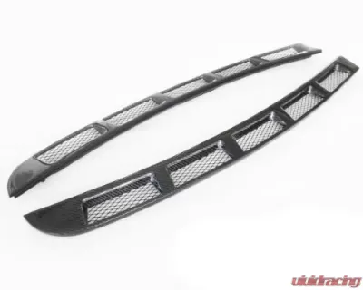 R-Tuned Carbon Fiber SC Style Rear Window Louvres Ferrari F430 Coupe 04-09 - RTFE015SCLC