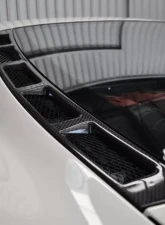 R-Tuned Carbon Fiber SC Style Rear Window Louvres Ferrari F430 Coupe 04-09                                     - RTFE015SCLC - Image 2