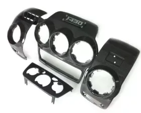 R-Tuned Carbon Fiber OEM Style Interior Dashboard Trims Ferrari F430 04-09