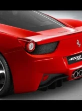 R-Tuned Carbon Fiber Rear Window Louvres Ferrari 458 Coupe 10-15                                     - RTFE019RWL - Image 2