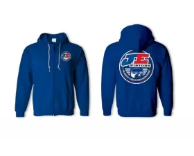 JE Pistons, Hooded Sweatshirt, Zip-up, 2X-Large