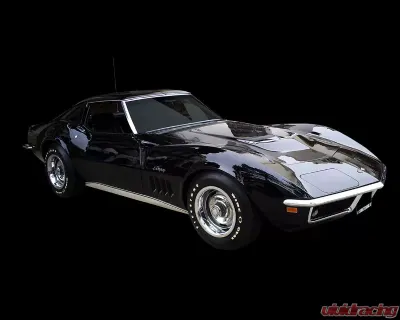 American Racing 1.625 inch x 2.5 inch Headers with 2.5 inch Connection Pipes Chevrolet Corvette C3 68-82 - C3-68158212LS