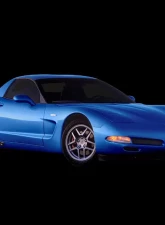 American Racing 1.75 inch x 3 inch Headers with 3 inch x 2.5 inch X Pipe with Cats Chevrolet Corvette C5 97-00                                     - C5-97134300LSRWC - Image 2