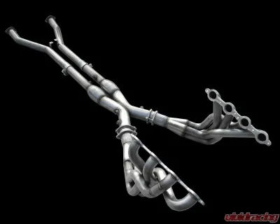 American Racing 1.875 inch x 3 inch Headers with 3 inch x 3 inch X Pipe  Chevrolet Corvette C5 97-00 - C5-97178300LSRNC