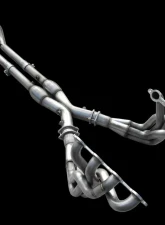 American Racing 2 inch x 3 inch Headers with 3 inch x 3 inch X Pipe  Chevrolet Corvette C5 97-00                                     - C5-97200300LSRNC - Image 2