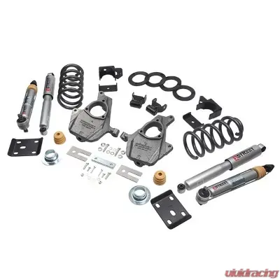 Belltech 3-4 Inch Front 7 Inch Rear Lowering Kit with SP Shocks for 2016-2017 Chevrolet Silverado & GMC Sierra 2WD - 1015SP