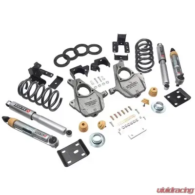 Belltech 3-4 Inch Front 7 Inch Rear Lowering Kit for 2016-2017 Chevrolet Silverado & GMC Sierra 2WD - 1015