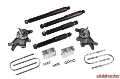 Belltech 2inch Front 3inch Rear Lowering Kit w/ ND2 Shocks Nissan Frontier 1998-2000 - 439ND