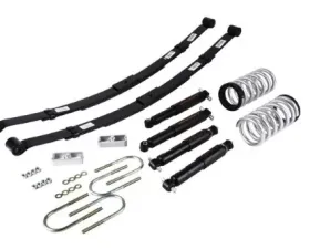Belltech 2-3inch Front 4inch Rear Lowering Kit w/ ND2 Shocks Chevrolet S10 | GMC S15 Pickup 4cyl Ext/Std Cab 1982-2004