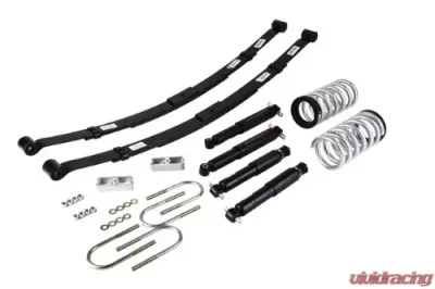 Belltech 2-3inch Front 4inch Rear Lowering Kit w/ ND2 Shocks Chevrolet S10 | GMC S15 Pickup 4cyl Ext/Std Cab 1982-2004 - 568ND