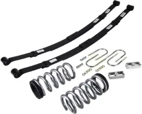 Belltech 2-3inch Front 4inch Rear Lowering Kit w/o Shocks Chevrolet S10 | GMC S15 Pickup 6cyl Ext/Std Cab 1994-2004