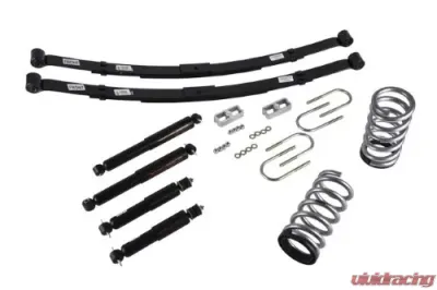 Belltech 2-3inch Front 4inch Rear Lowering Kit w/ ND2 Shocks Chevrolet S10 | GMC S15 Pickup 6cyl Ext/Std Cab 1994-2004 - 574ND