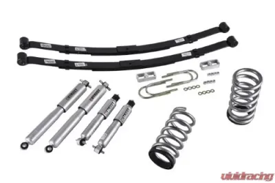 Belltech 2-3inch Front 4inch Rear Lowering Kit w/ SP Shocks Chevrolet S10 | GMC S15 Pickup 6cyl Ext/Std Cab 1994-2004 - 574SP