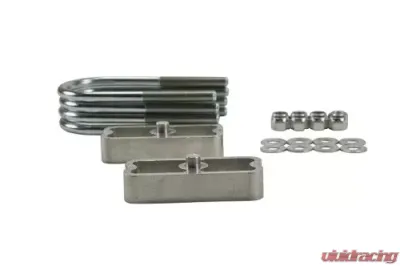 Belltech 1in Rear Drop Mini & Midsize Pickups w/ 2.5 & 3in Wide Leaf Springs Lowering Block Kit - 6000