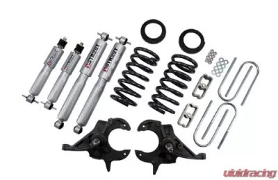 Belltech 4-5inch Front 5inch Rear Lowering Kit w/ SP Shocks Chevrolet S10/Blazer | GMC S15/Jimmy 4/6cyl 1982-2004 - 616SP