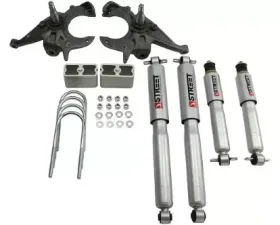 Belltech 2inch Front 3inch Rear Lowering Kit w/ SP Shocks Chevrolet S10 | GMC S15 Pickup 4/6cyl Ext Cab 1982-2004