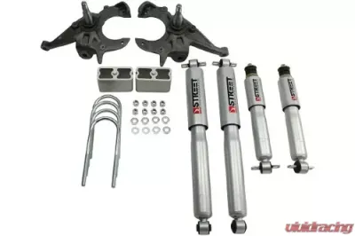 Belltech 2inch Front 3inch Rear Lowering Kit w/ SP Shocks Chevrolet S10 | GMC S15 Pickup 4/6cyl Ext Cab 1982-2004 - 617SP
