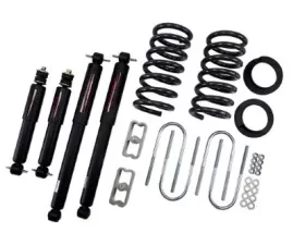 Belltech 2-3inch Front 3inch Rear Lowering Kit w/ ND2 Shocks Chevrolet S10 | GMC S15 Pickup 4/6cyl Ext Cab 1982-2004