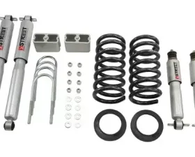 Belltech 2-3inch Front 3inch Rear Lowering Kit w/ SP Shocks Chevrolet S10 | GMC S15 Pickup 4/6cyl Ext Cab 1982-2004