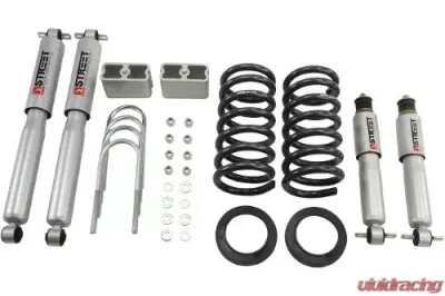 Belltech 2-3inch Front 3inch Rear Lowering Kit w/ SP Shocks Chevrolet S10 | GMC S15 Pickup 4/6cyl Ext Cab 1982-2004 - 618SP