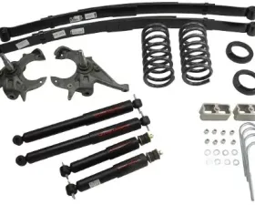 Belltech 4-5inch Front 5inch Rear Lowering Kit w/ ND2 Shocks Chevrolet S10 | GMC S15 Pickup 4/6cyl Ext Cab 1982-2004