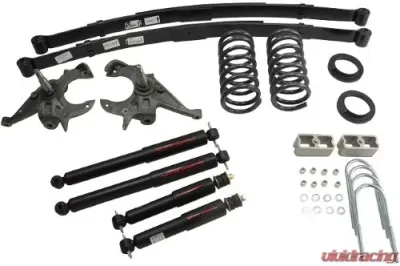 Belltech 4-5inch Front 5inch Rear Lowering Kit w/ ND2 Shocks Chevrolet S10 | GMC S15 Pickup 4/6cyl Ext Cab 1982-2004 - 619ND