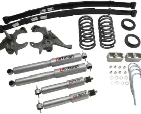 Belltech 4-5inch Front 5inch Rear Lowering Kit w/ SP Shocks Chevrolet S10 | GMC S15 Pickup 4/6cyl Ext Cab 1982-2004