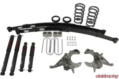 Belltech 4-5inch Front 5inch Rear Lowering Kit w/ ND2 Shocks Chevrolet S10 | GMC S15 Pickup 6cyl Ext Cab 1994-2004 - 622ND