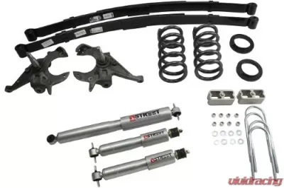 Belltech 4-5inch Front 5inch Rear Lowering Kit w/ SP Shocks Chevrolet S10 | GMC S15 Pickup 6cyl Ext Cab 1994-2004 - 622SP