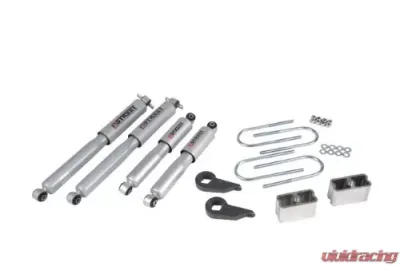 Belltech 1-3inch Front 3inch Rear Lowering Kit w/ SP Shocks Chevrolet S10 | GMC S15 Pickup Blazer 1982-1997 - 636SP