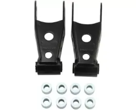 Belltech 2|3in Rear Drop Lowering Shackle Kit Chevrolet Silverado | GMC Sierra 1/2 Ton All 2007-2017