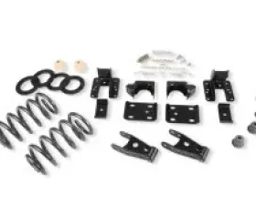 Belltech 1-2inch Front 4inch Rear Lowering Kit w/o Shocks Chevrolet Silverado | GMC Sierra Std Cab 2007-2013