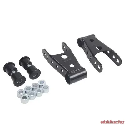 Belltech 1-2 Inch Rear Drop Lowering Shackle Kit for Ford F-150 4WD 2015-2018 - 6426