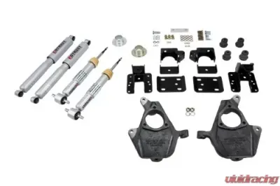 Belltech 0 to -4inch Front 5-6inch Rear Lowering Kit w/ SP Shocks Chevrolet Silverado | GMC Sierra All Cabs 2007-2013 - 647SP