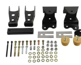 Belltech 4in Rear Drop Shackle & Hanger Kit Chevrolet Silverado | GMC Sierra 1/2 Ton Ext Cab 1988-1998