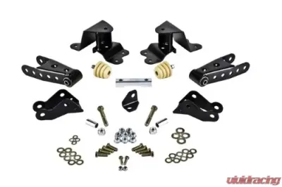 Belltech 4in Rear Drop Shackle & Hanger Kit Chevrolet Silverado | GMC Sierra 1/2 Ton SS 454 1990-1994 - 6505