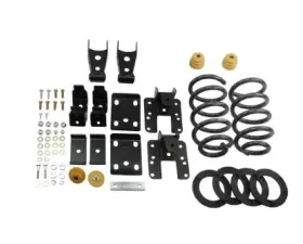 Belltech 1-2inch Front 4inch Rear Lowering Kit w/o Shocks Chevrolet Silverado | GMC Sierra Ext/Crew Cab 2007-2013