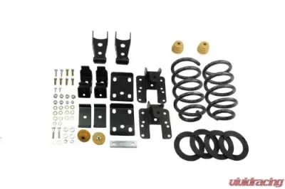 Belltech 1-2inch Front 4inch Rear Lowering Kit w/o Shocks Chevrolet Silverado | GMC Sierra Ext/Crew Cab 2007-2013 - 651