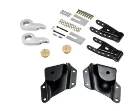 Belltech 1-2inch Front 4inch Rear Lowering Kit w/o Shocks Chevrolet Silverado | GMC Sierra Std Cab Torsion 2005-2006