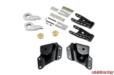Belltech 1-2inch Front 4inch Rear Lowering Kit w/o Shocks Chevrolet Silverado | GMC Sierra Std Cab Torsion 2005-2006 - 654