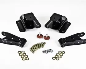 Belltech 4in Rear Drop Shackle & Hanger Kit Dodge Ram 1500 Std Cab 1994-1999