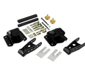 Belltech 4in Rear Drop Shackle & Hanger Kit Dodge Ram 1500 Ext Cab 1994-1999