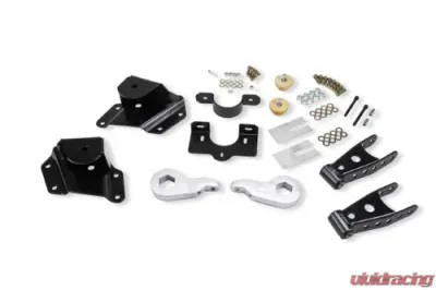 Belltech 1-2inch Front 4inch Rear Lowering Kit w/o Shocks Chevrolet Silverado | GMC Sierra Ext Cab Torsion 2005-2006 - 659