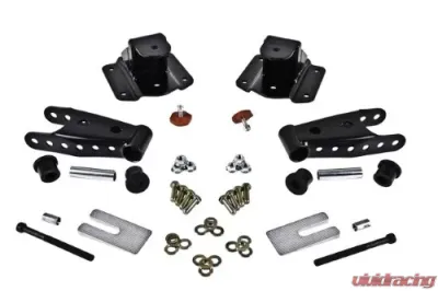 Belltech 4in Rear Drop Shackle & Hanger Kit Dodge Ram 2500 1994-1999 - 6594