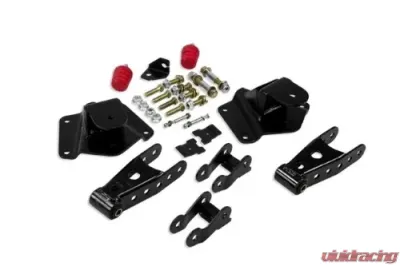 Belltech 4in Rear Drop Shackle & Hanger Kit Chevrolet Tahoe | GMC Yukon 4-Door 1995-1999 - 6636