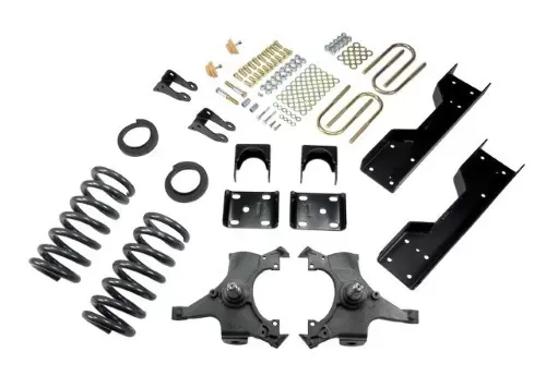 Belltech 4-5inch Front 6inch Rear Lowering Kit w/o Shocks Chevrolet Silverado | GMC Sierra C1500 Std Cab 1992-1998 - 688