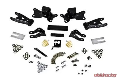 Belltech 4in Rear Drop Shackle & Hanger Kit Chevrolet Silverado | GMC Sierra 3/4 & 1 Ton Std/Ext Cab 1997-2000 - 6907