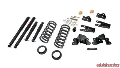 Belltech 2-3inch Front 4inch Rear Lowering Kit w/ ND2 Shocks Chevrolet Silverado | GMC Sierra C1500/C2500 1988-1998 - 698ND